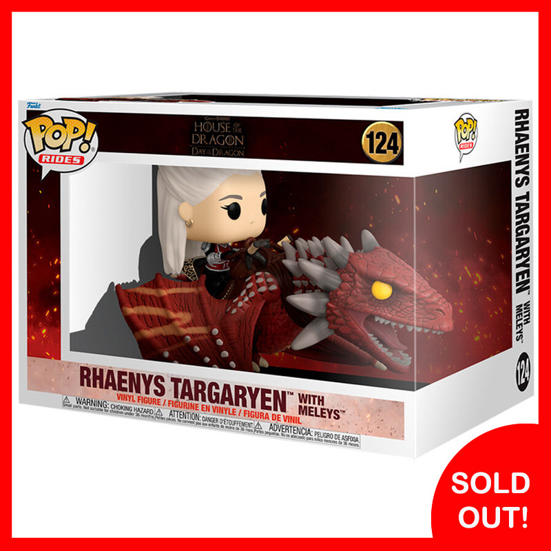 Funko POP! Rides Deluxe Rhaenys Targaryen with Meleys